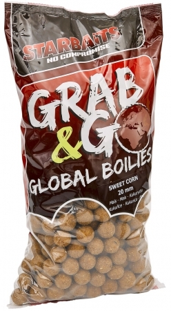 Starbaits - Boilies Grab and Go 2,5kg 20mm Sweet corn